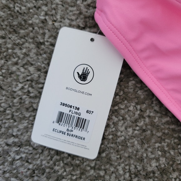 Body Glove Pink Scunch Booty Bikini Bottom - Picture 4 of 5